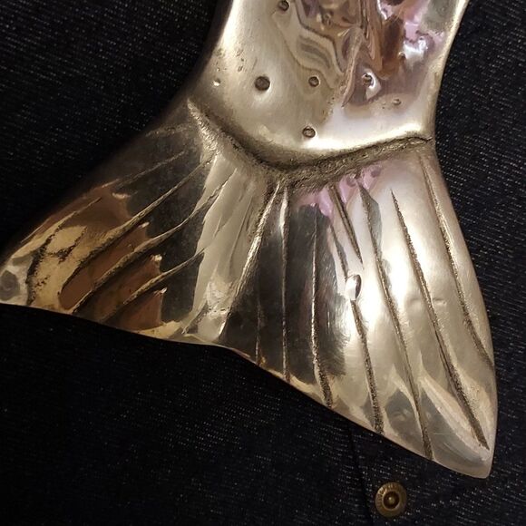 Fish shape metal serving platter vintage Coastal Nautical Decor Di… - Picture 9 of 9